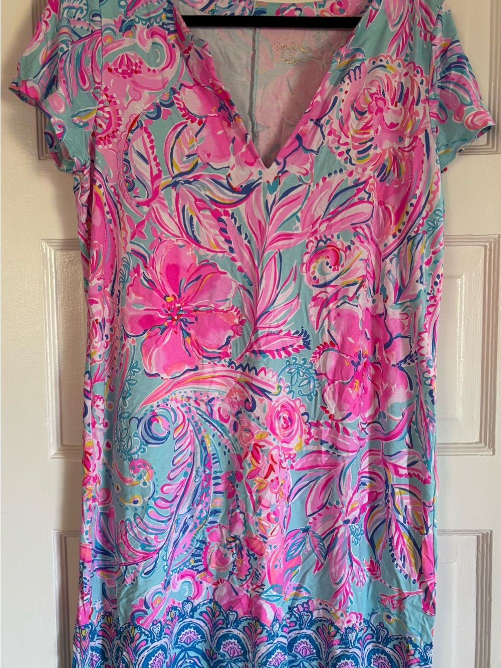 Lilly Pulitzer short sleeve floral dress
